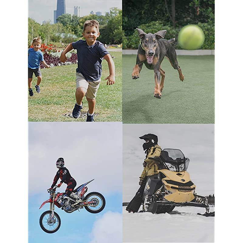 Motorcycle Bike Handlebar Mount with 1/4 Thread Camera 360 Degree Rotation for GoPro Hero 9/8/7/6/5/4/3+/3/2/1