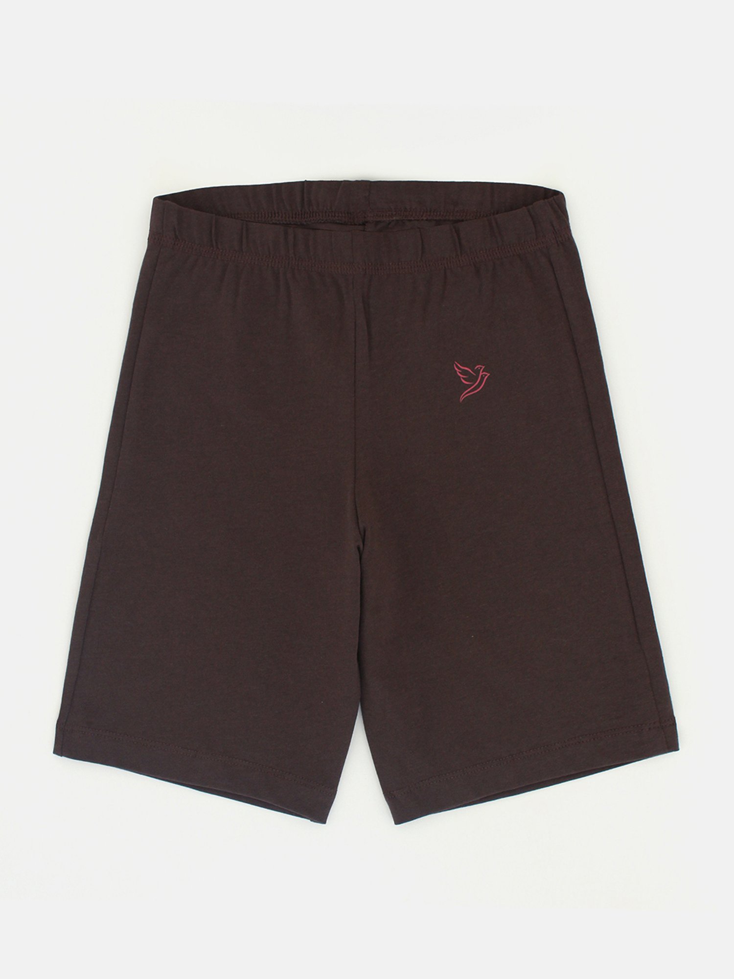 TWIN BIRDS Kids Black & Brown Solid Shorts (Pack Of 3)