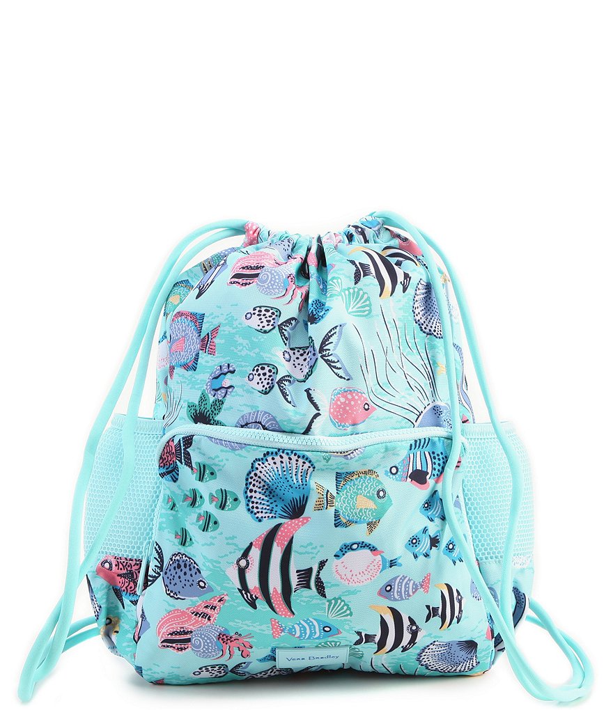 Vera Bradley Reactive Deluxe Drawstring Backpack