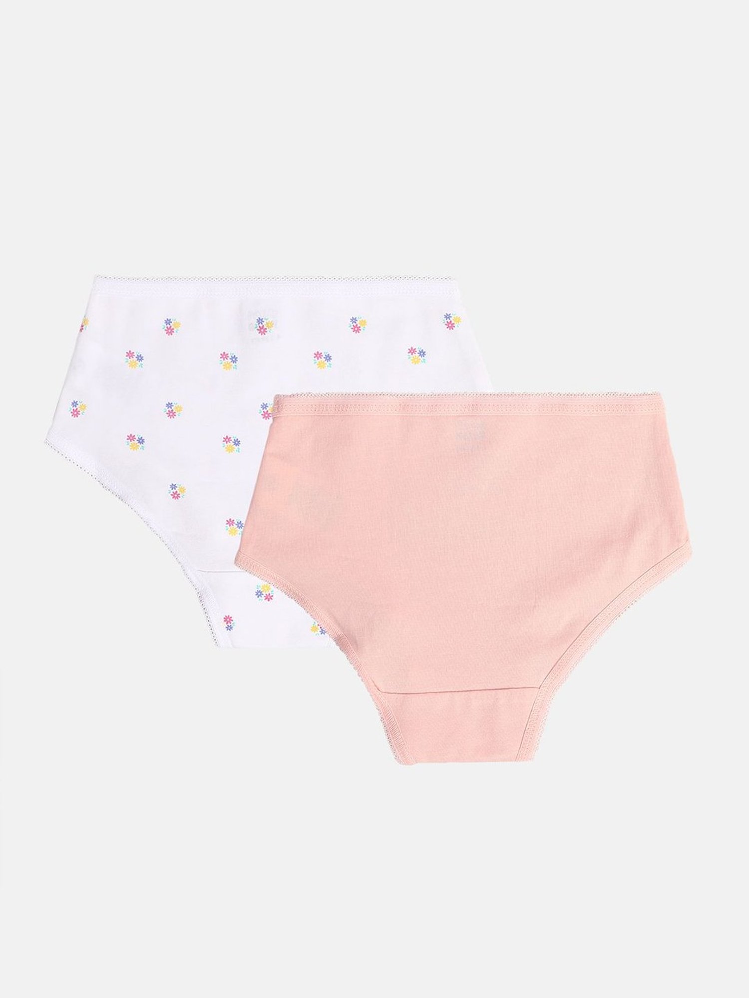 Y&F Kids by Westside Beige Printed Cotton Briefs - Pack of 5