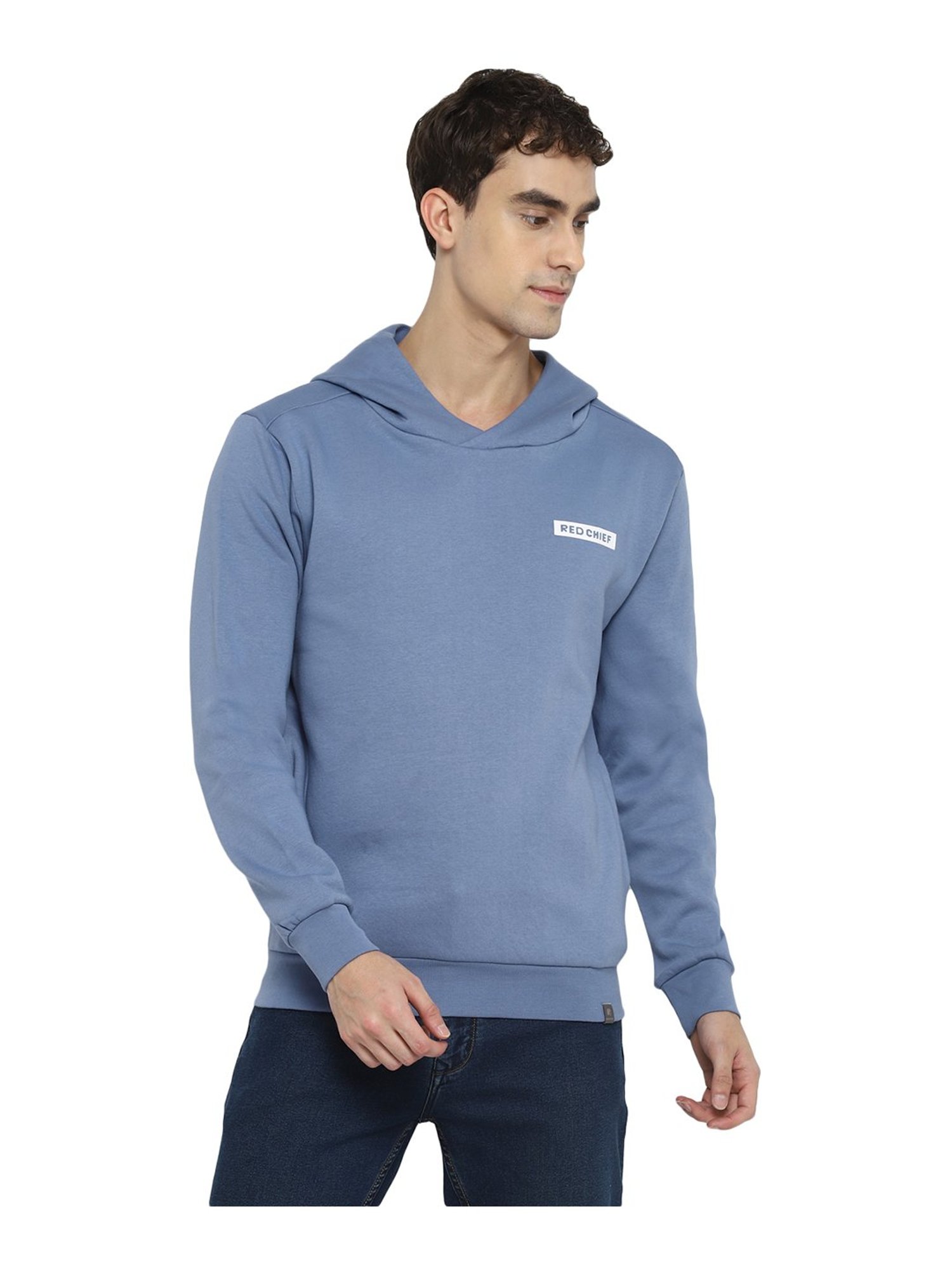 Red Chief Blue Hooded Sweatshirt