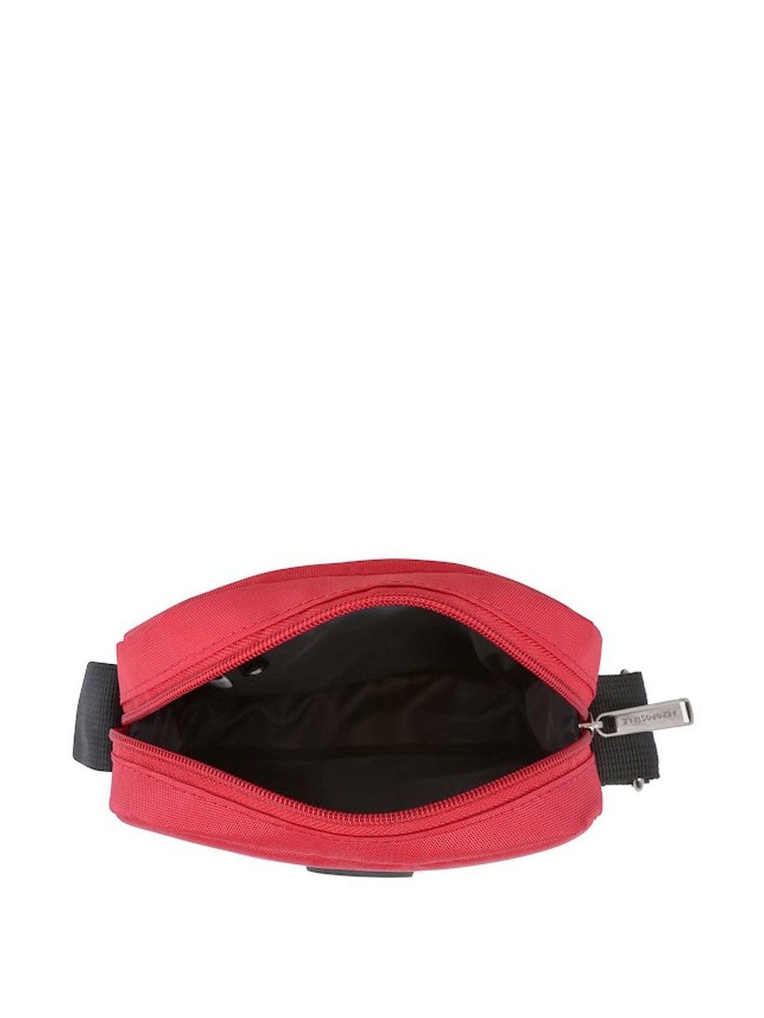 Aeropostale Eren Red Polyester Printed Cross Body Bag