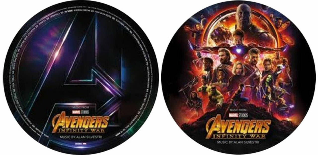 Alan Silvestri Avengers: Infinity War Soundtrack LP (Picture Disc) (Vinyl)