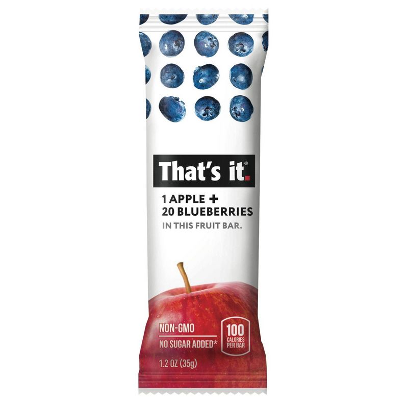 That's It. Blueberry Energy Bars - 6oz
