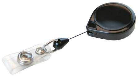 Blk, MiniBack ID Vinyl Strap Swivel Clip