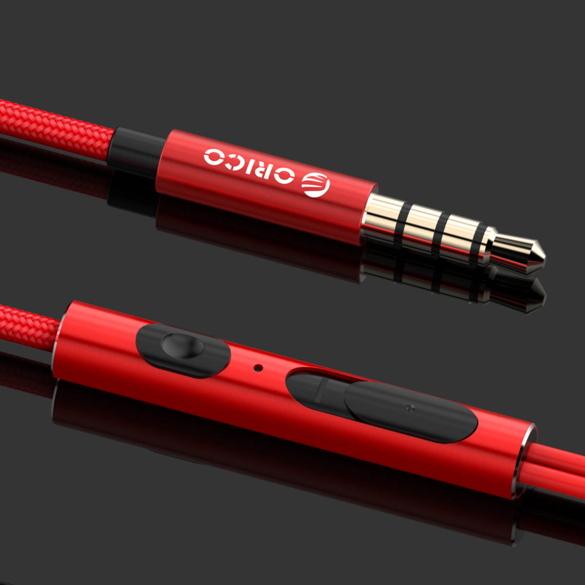 ORICO Original In-Ear Music Earphone Stereo Bass Hifi Earbuds Wired Earphones for Samsung Huawei Xiaomi Mobile Phone PC