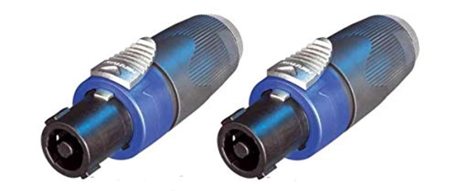 (2 pack) genuine neutrik na4ljx speakon to 1/4 jack connector adapter converter ((2 pack) genuine neutrik na4ljx speakon to 1/4