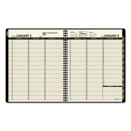 Recycled Weekly/Monthly Professional Appointment Book, 6-7/8 X 8-3/4,