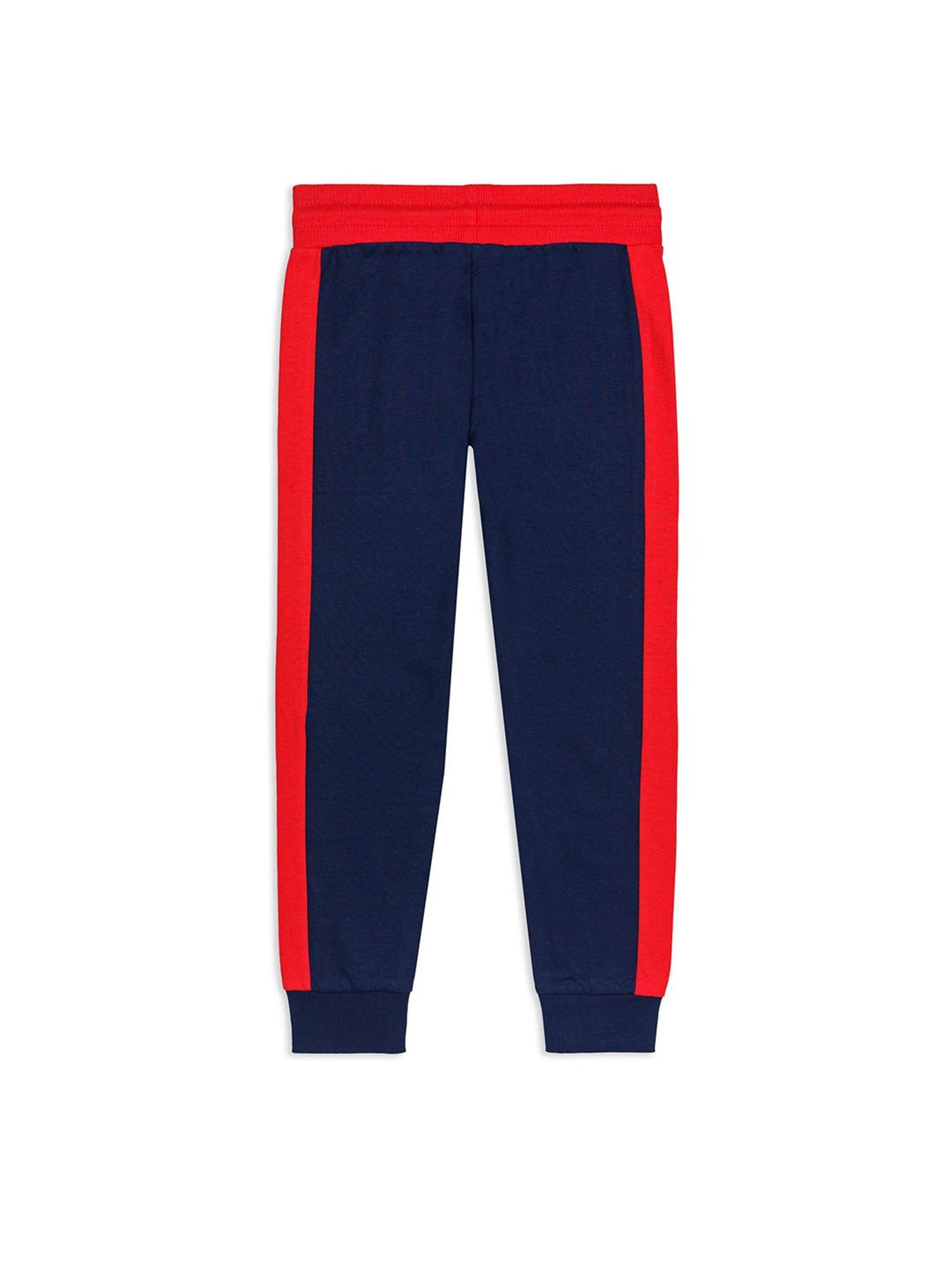 H by Hamleys Boys Navy Color Block Joggers
