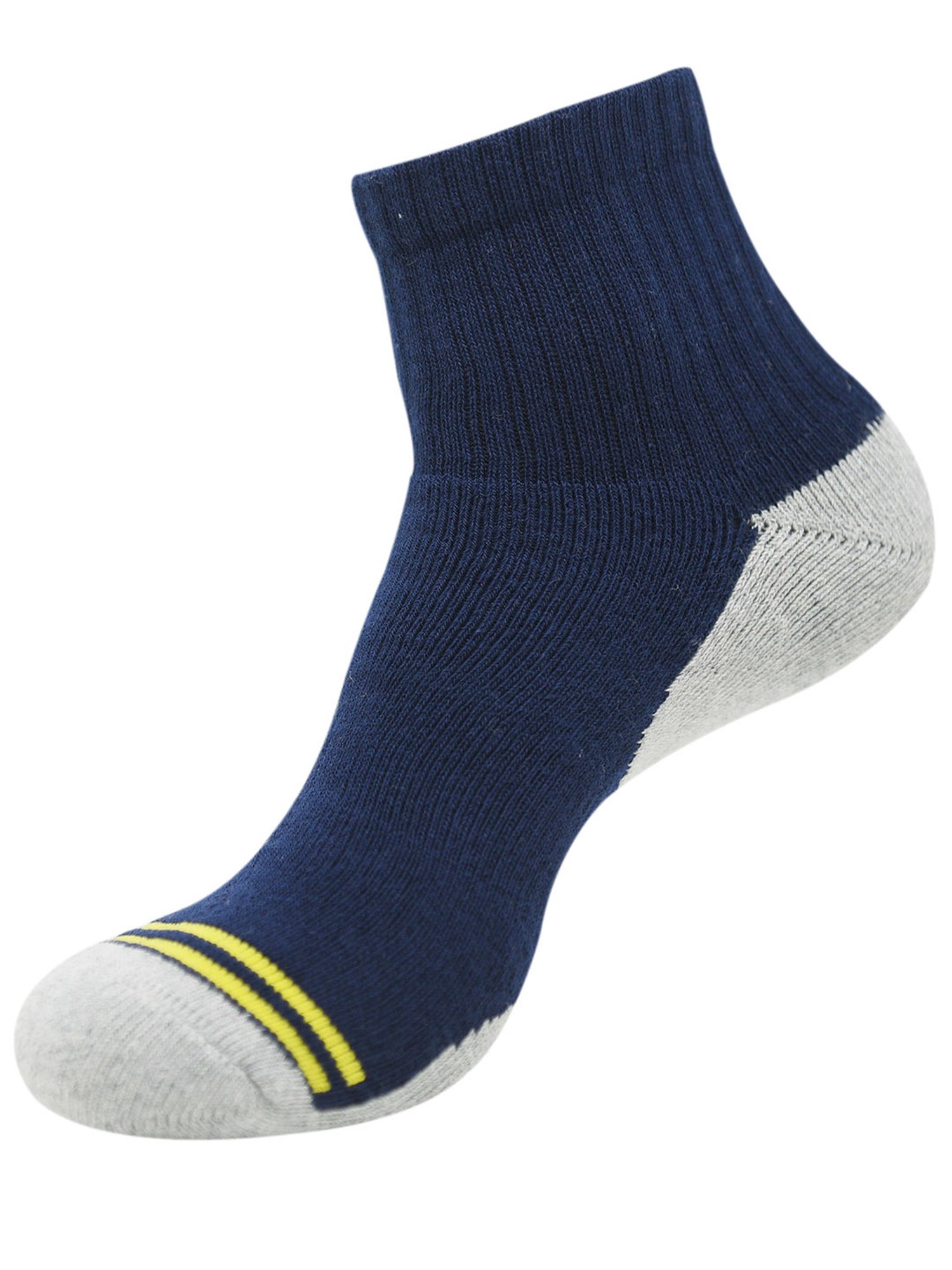 BALENZIA Cushioned Multicolor High Ankle Sports/Gym Socks - Pack of 6