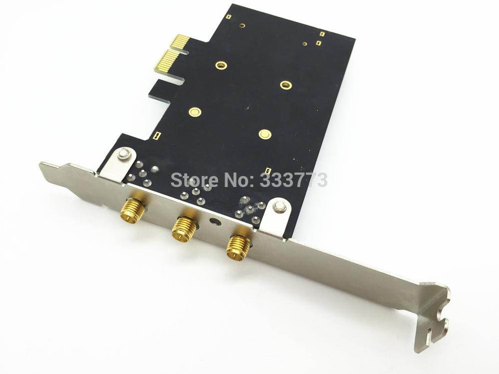 300M PCI-E 1X 16X PC Computer 2.4/5GHz DUAL BAND WIRELESS Desktop WIFI WLAN CARD