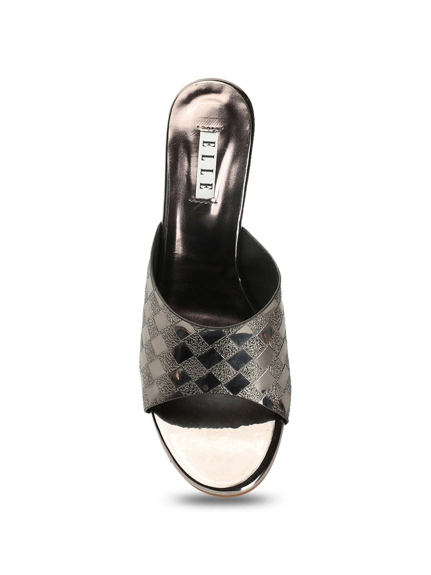 Elle Women's Gun Metal Casual Stilettos