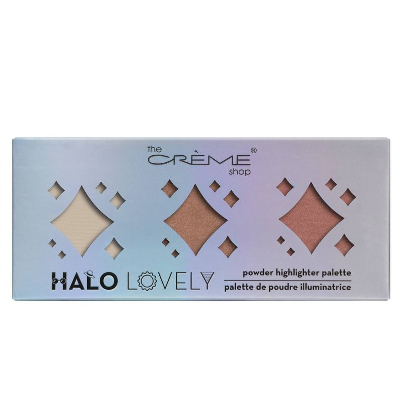 The Crème Shop Halo, Lovely Palette Powder Highlighter Palette Alpha