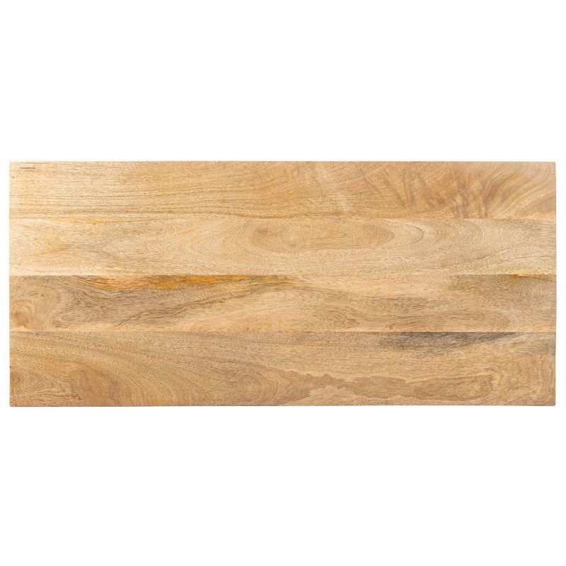 Titan Gold Inlayed Cement Sideboard Natural - Safavieh