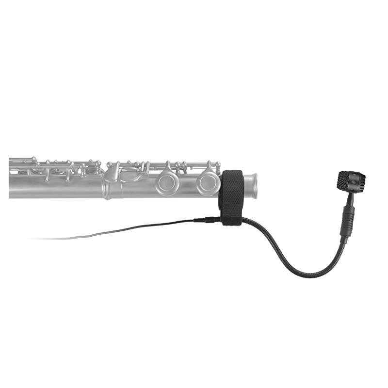 Clip On Instrument Condenser Microphone + Universal Clip (for Flute)