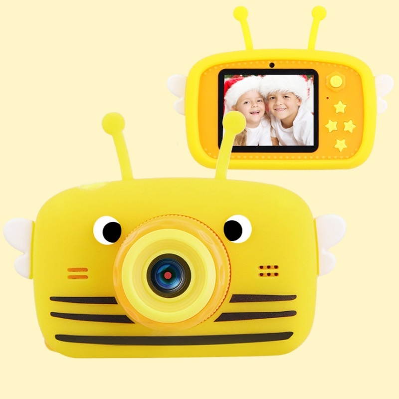 Kids Camera, Children Toy Camera HD Front and Rear Dual-lens Camera Cartoon Digital Camera