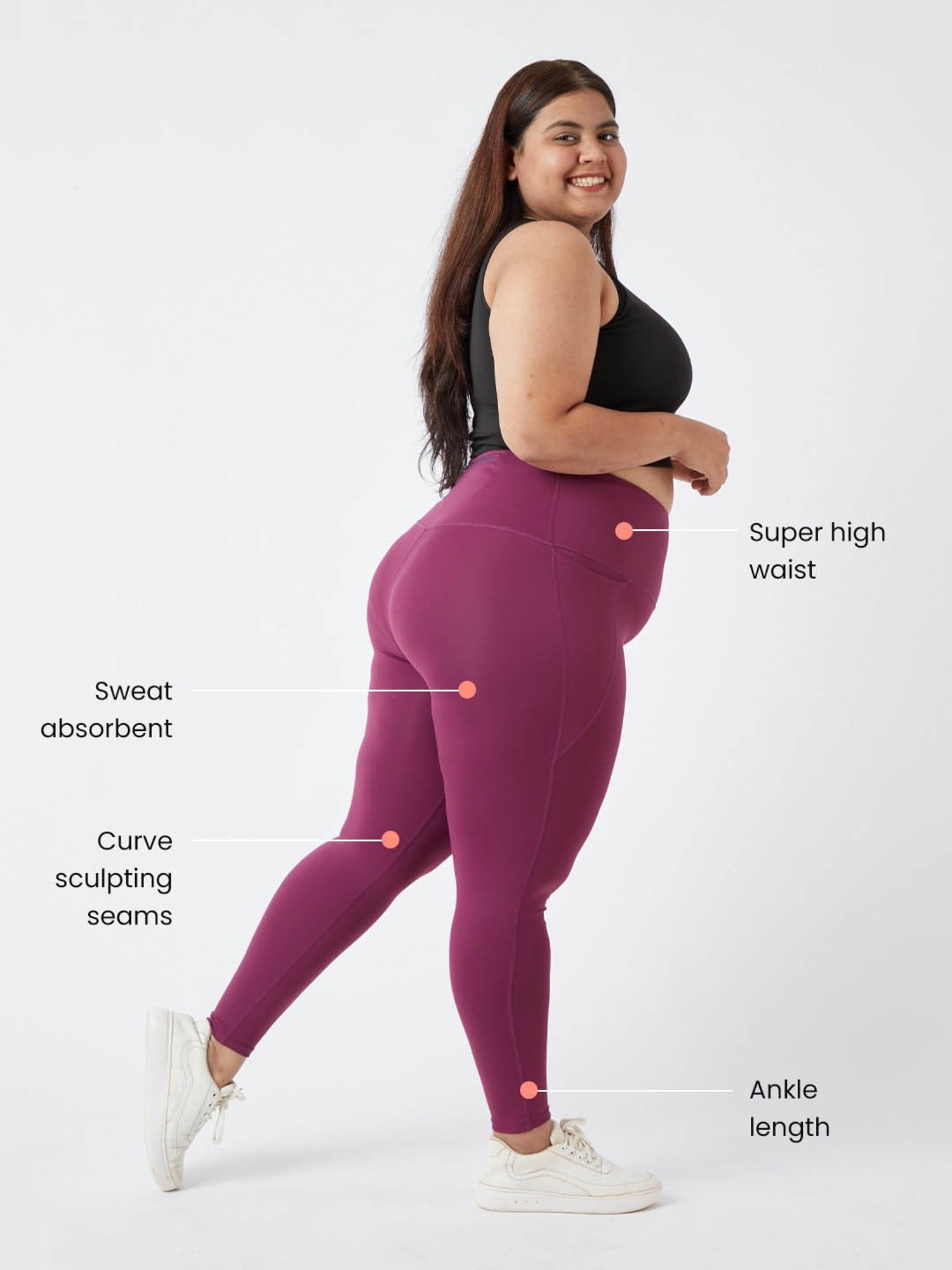 BlissClub Sangria The Ultimate Leggings