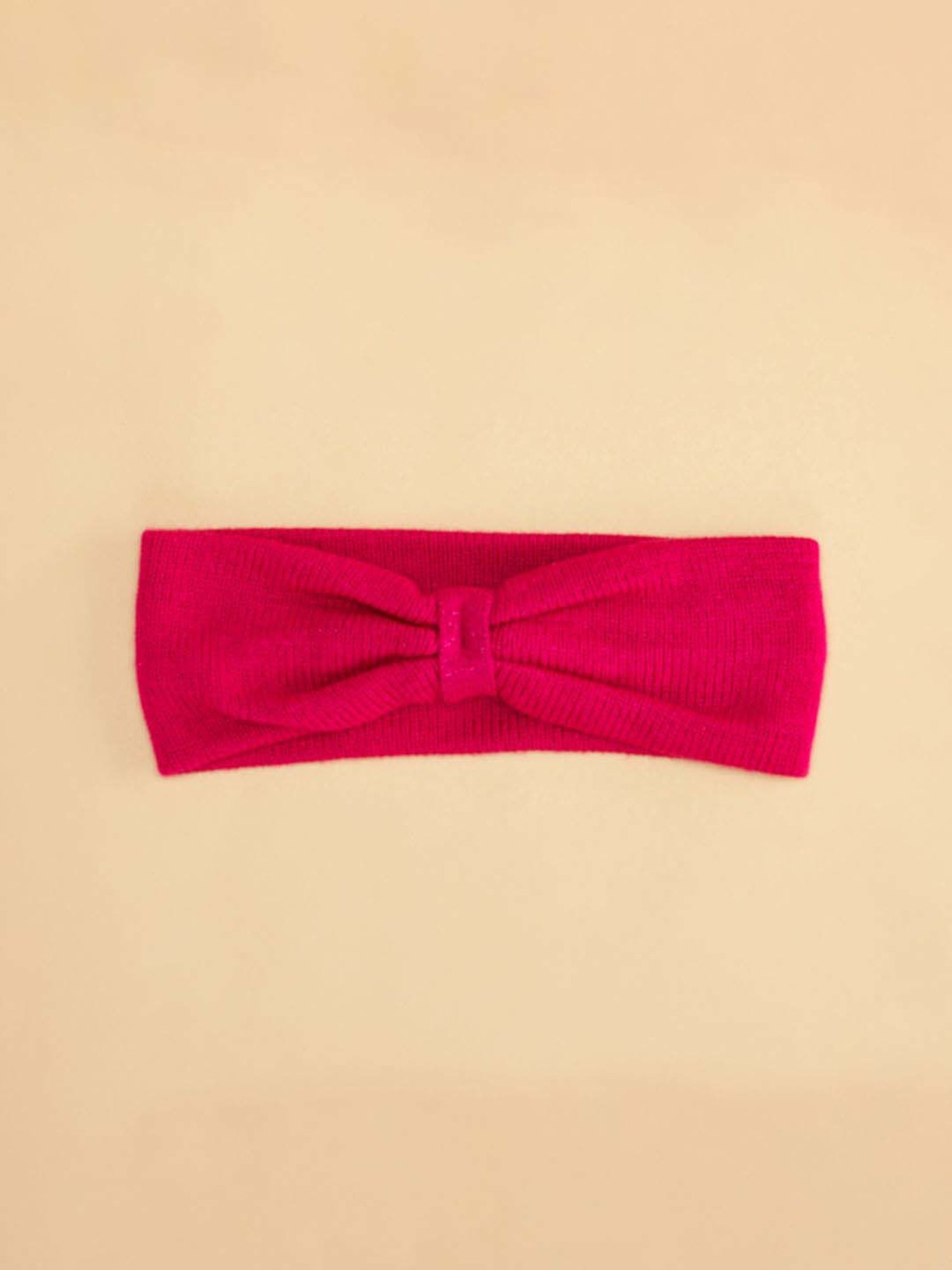 Pantaloons Junior Fuchsia Pink Regular Fit Full Sleeves Sweater Dress