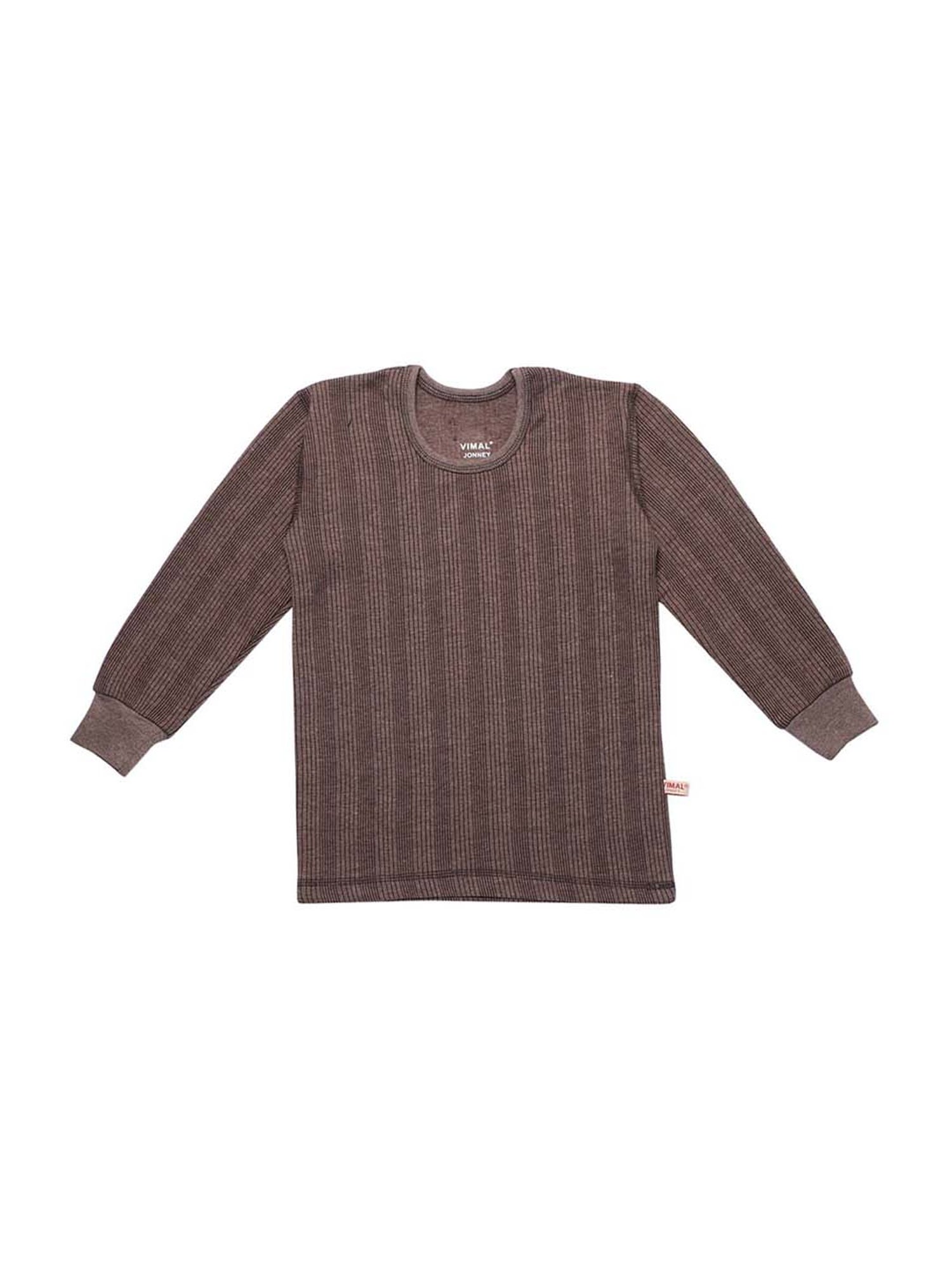 Vimal Jonney Kids Multicolor Regular Fit Thermal Tops - Pack of 2