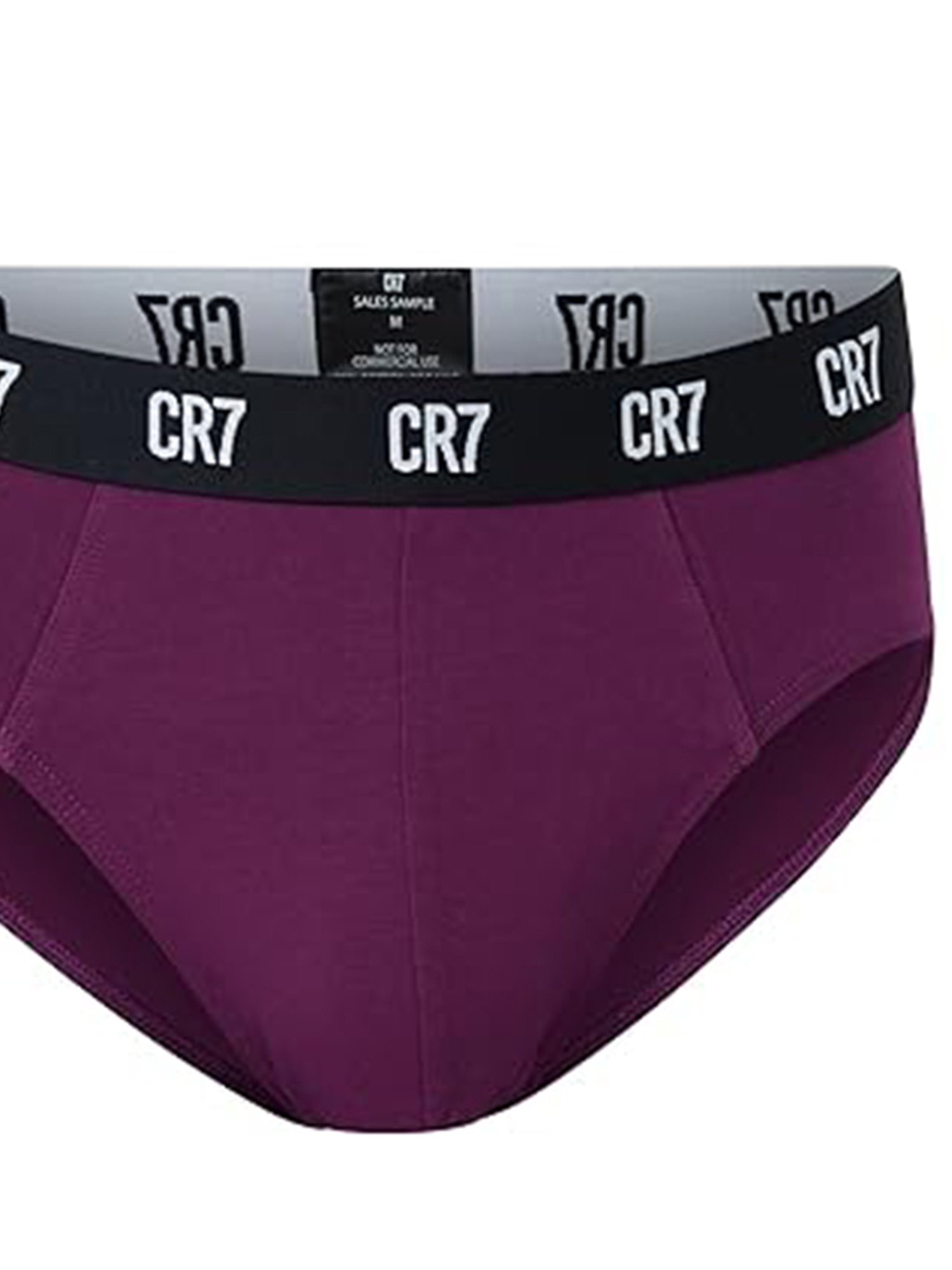 CR7 Multicolor Comfort Fit Basic Briefs - Pack of 3