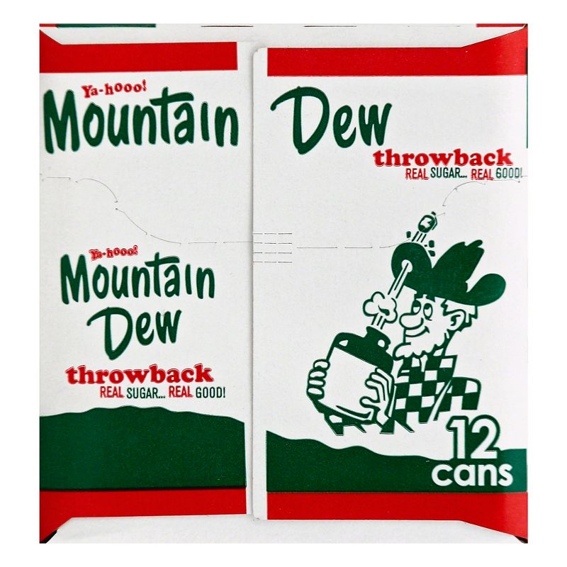 Mountain Dew Throwback Soda - 12pk/12 fl oz Cans
