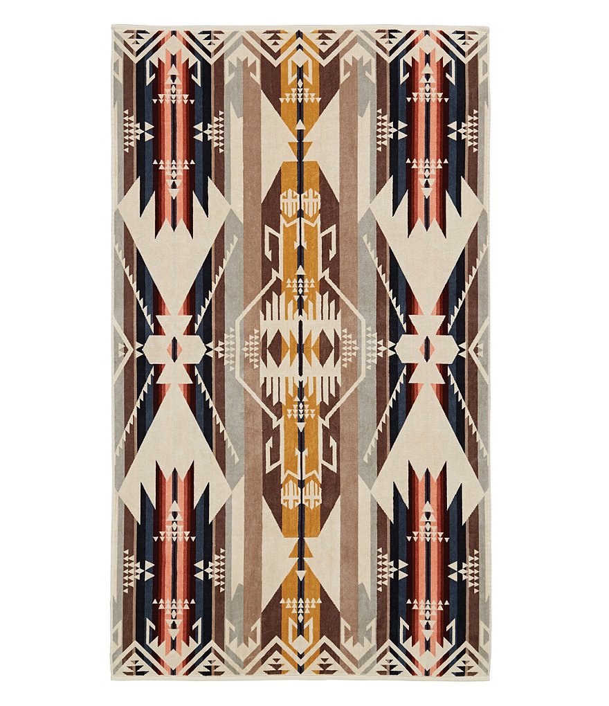 Studio D Outdoor Collection Gum Drop Stripe Terry Velour Beach Towel