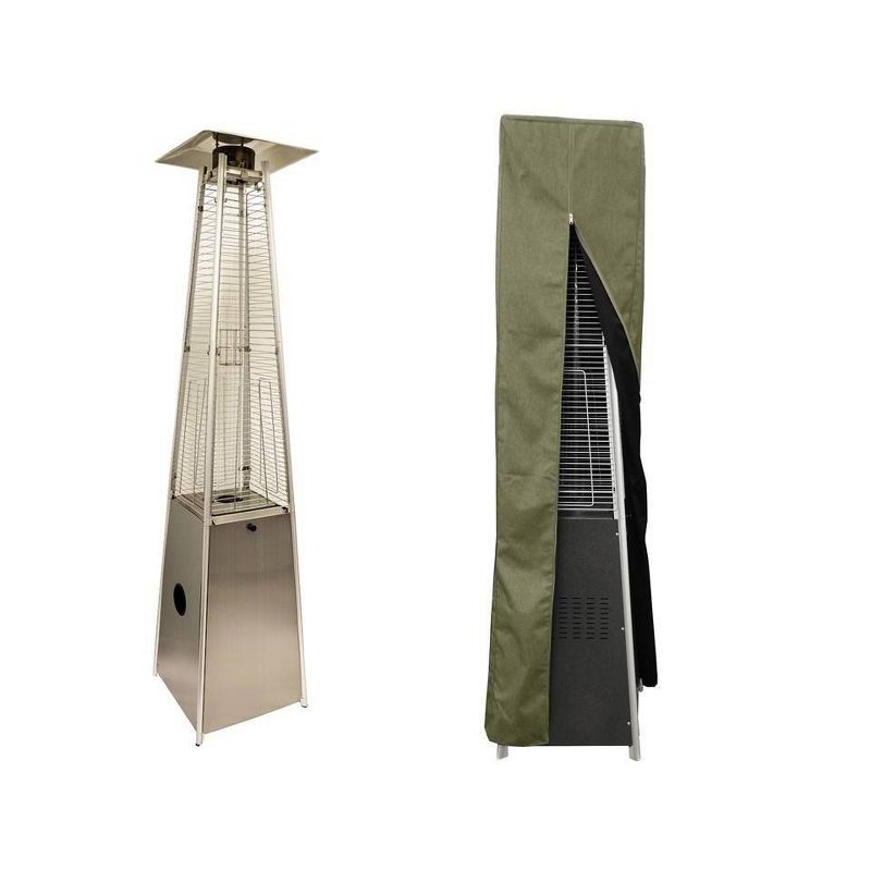 Portable Hammered Finish Patio Heater - Golden Bronze - AZ Patio Heaters