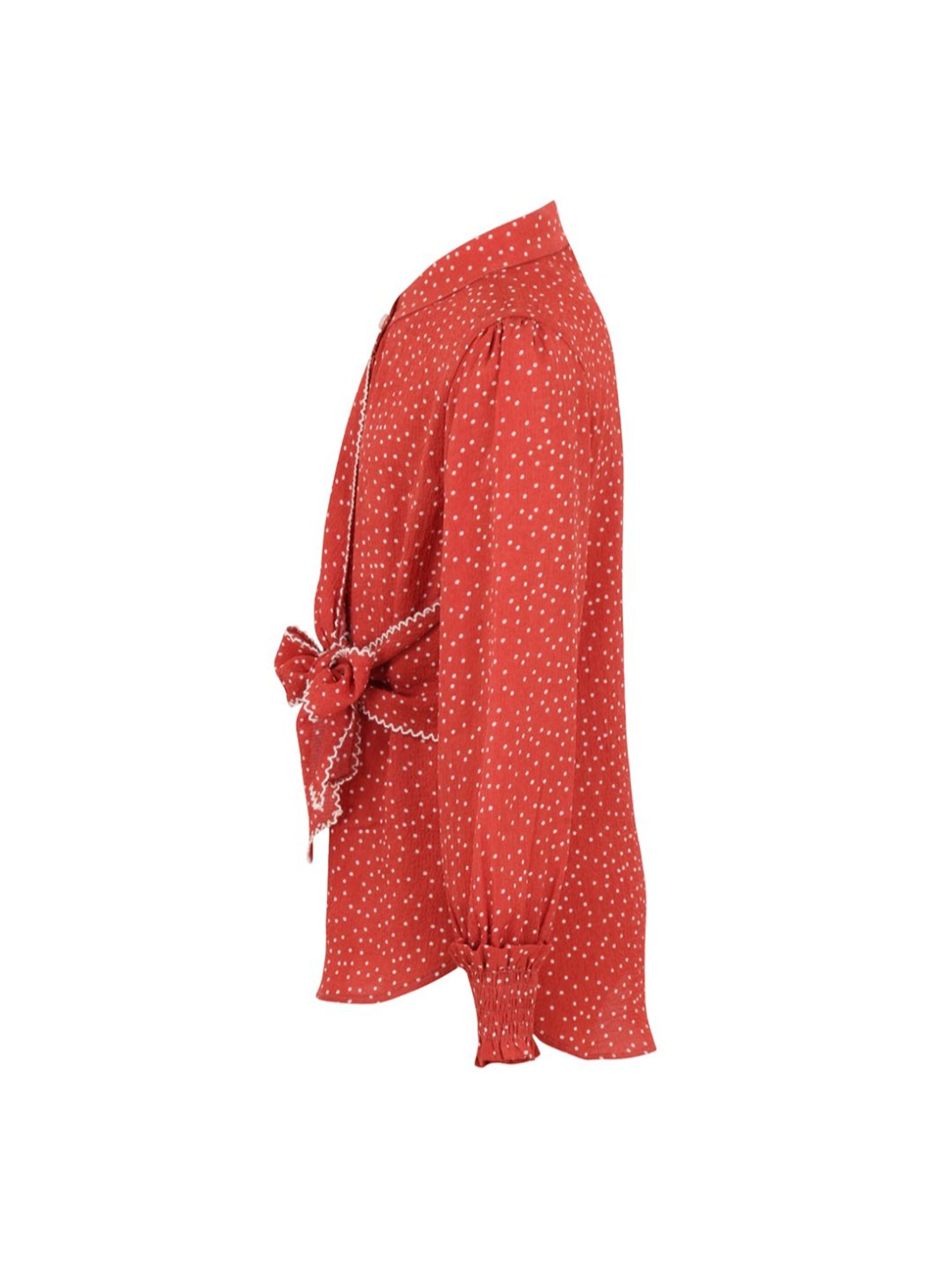 Cutecumber Kids Red Printed  Top