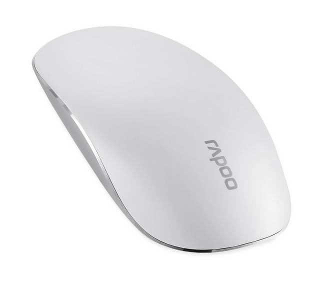 Rapoo T8 5G Ultra-Thin Ergonomic Programmable Smart Multiple Touch Control Wireless Laser Mouse for Laptops Desktops and PC