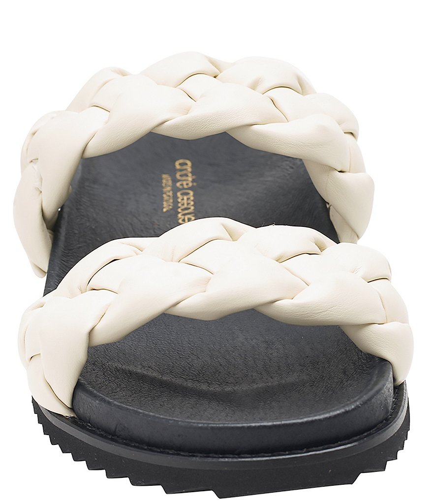 Andre Assous Milly Braided Slide Sandals