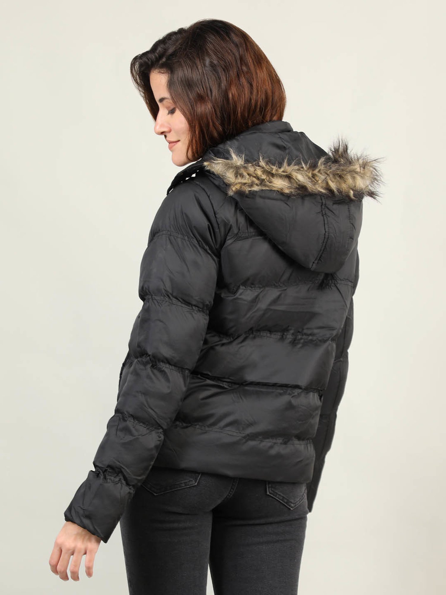 Chkokko Black Quilted Jacket