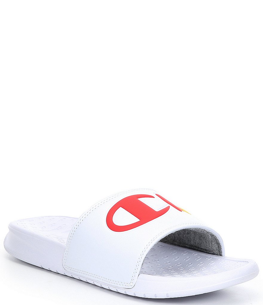 Champion Women's Split Script Rainbow Super Slides