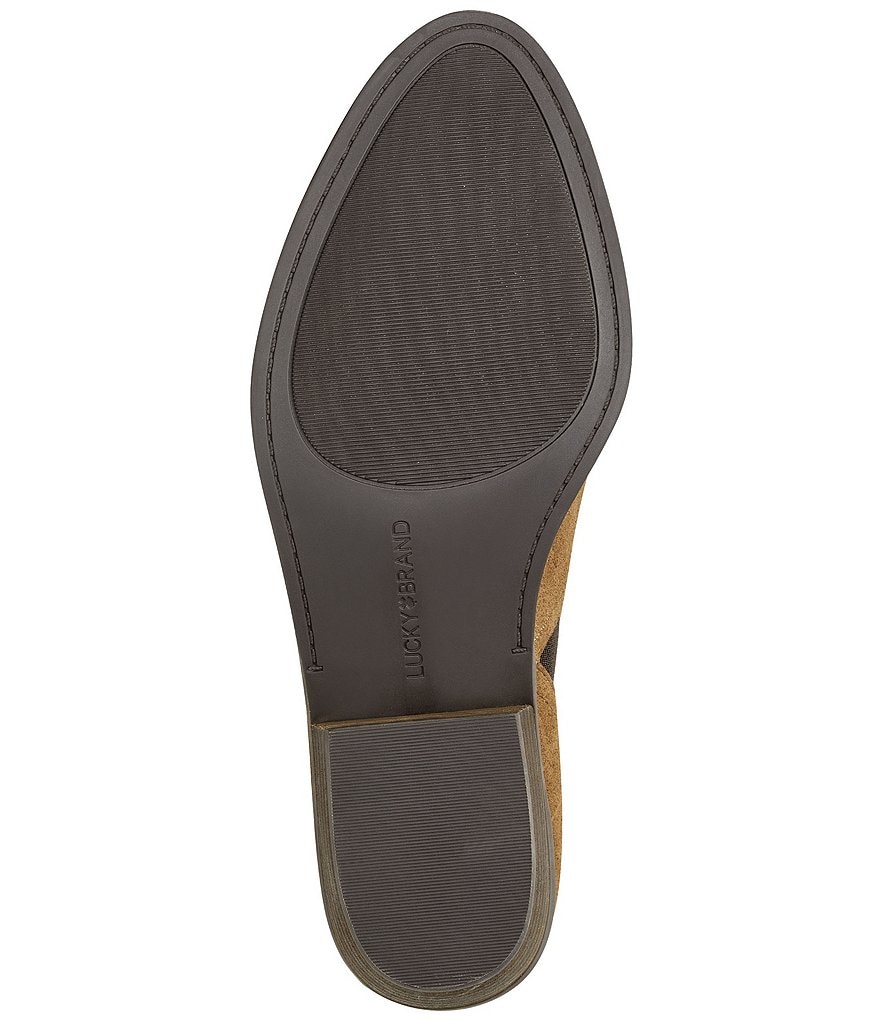 Lucky Brand Fallo Leather Booties