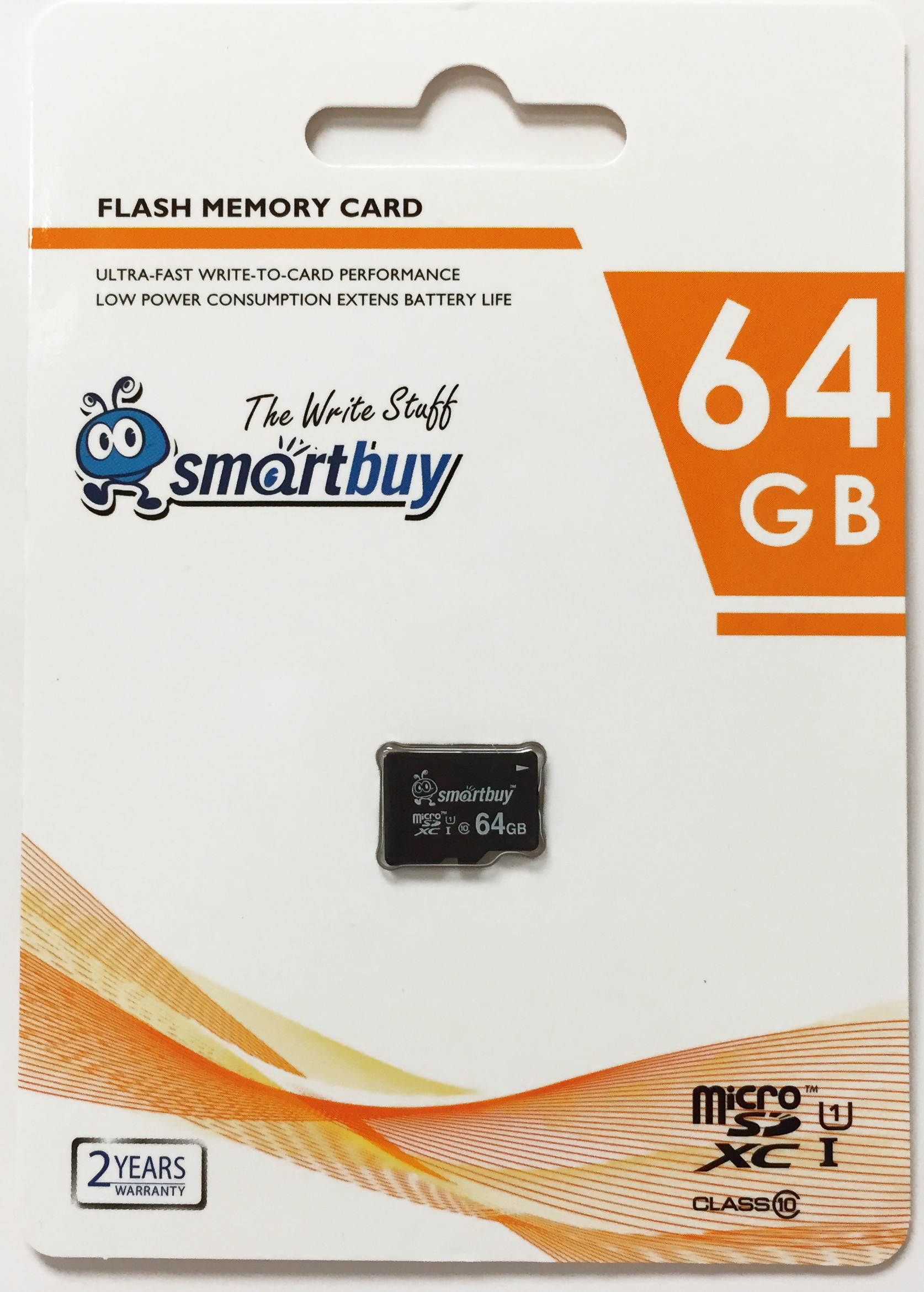 Smartbuy Micro SDXC Class 10 TF Flash Memory Card SD XC C10 Ultra U1 UHS-I HD Fast Speed for Camera Mobile Phone Tab GPS MP3 TV (64GB - 5 Packs)