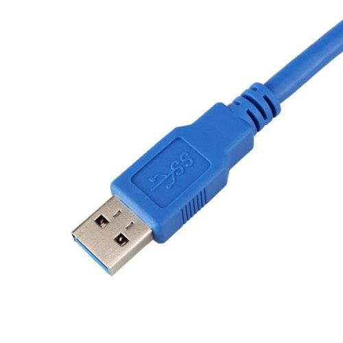 1m USB 3.0 Type A Male to Type A Male Extension Cable for Data
