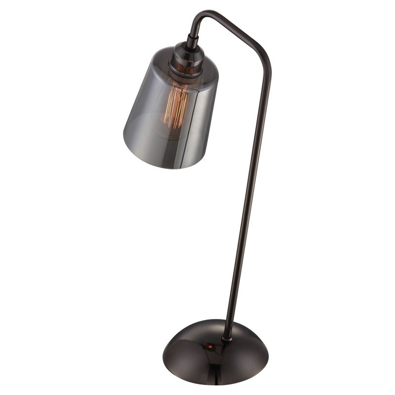 Lovette Desk Lamp Gun Metal (Includes Light Bulb) - Lite Source