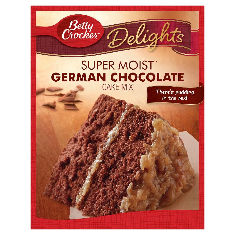 Betty Crocker Super Moist German Chocolate Cake Mix - 15.25oz