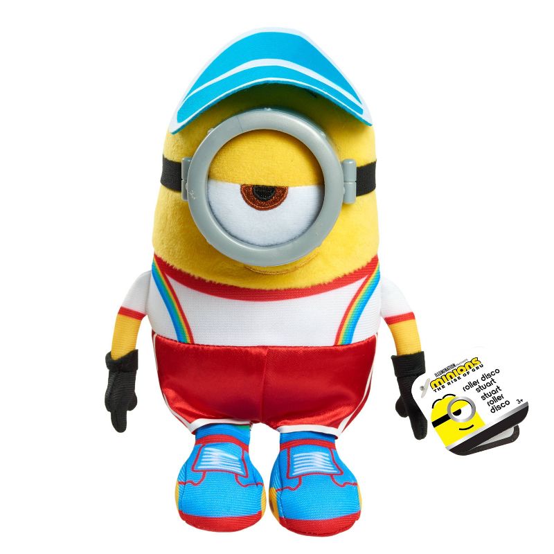 Minions 2 Small Plush- Roller Disco Stuart