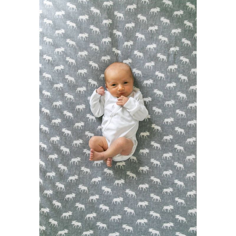 Copper Pearl Premium Crib Sheet - Scout