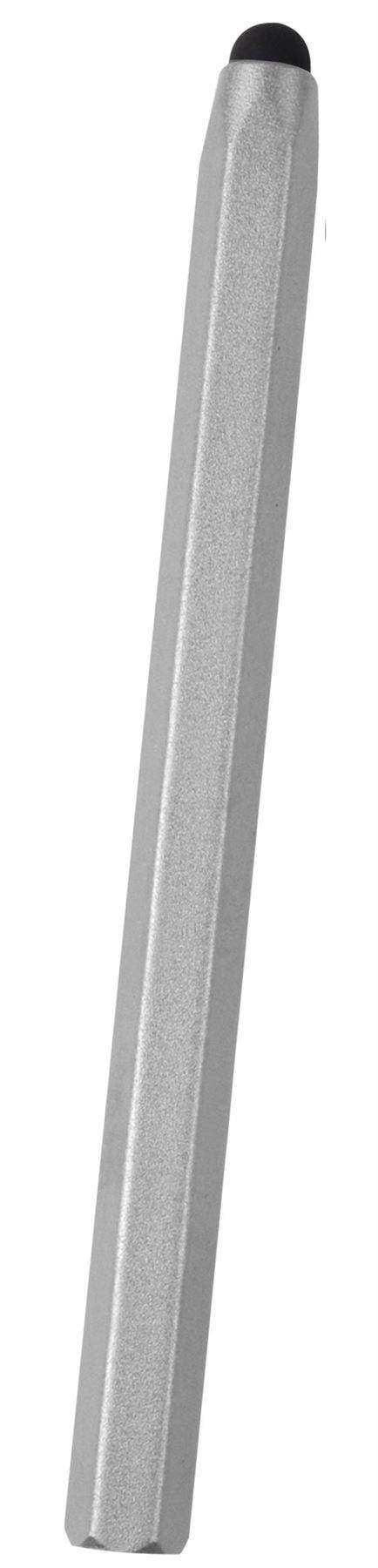 Hellfire Trading Silver Aluminium Crayon Shaped Stylus for iPad iPhone Tablets