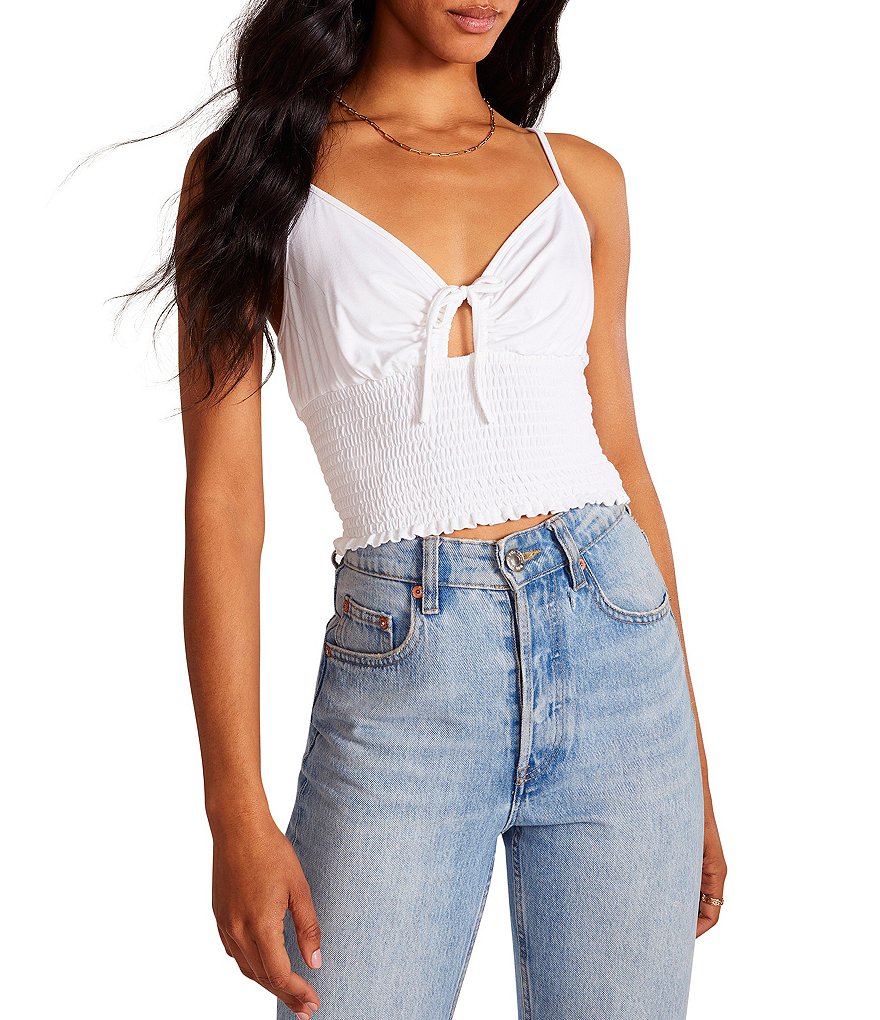 BB Dakota by Steve Madden Dream Baby Dream V-Neck Knit Tank Top