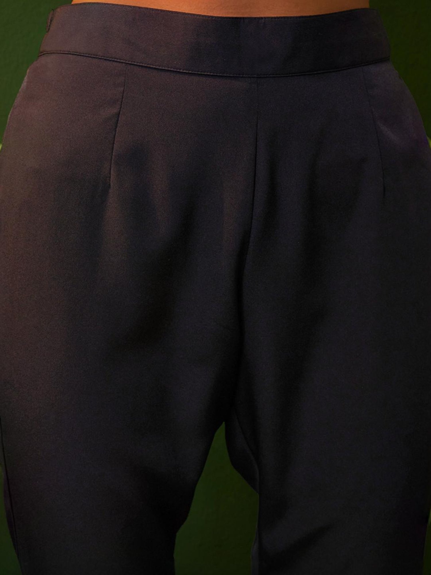 Ziyaa Blue Printed Kurta Pant Set With Dupatta