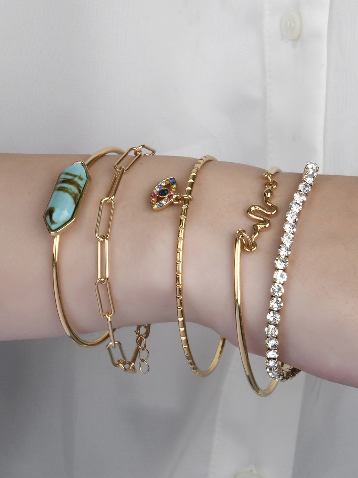 Ted Baker Crystal Sweetheart Adjustable Bracelet for Women