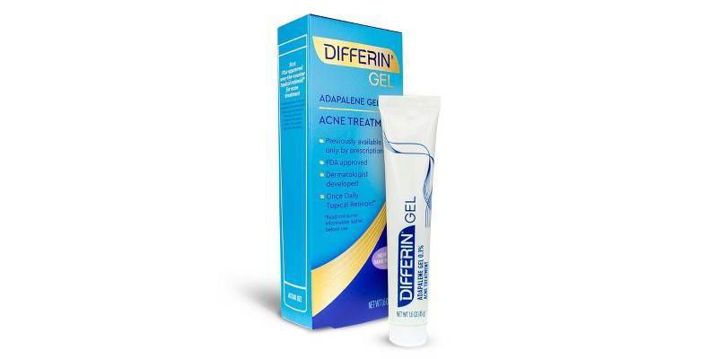 Differin Adapalene Gel 0.1% Acne Treatment - 45g
