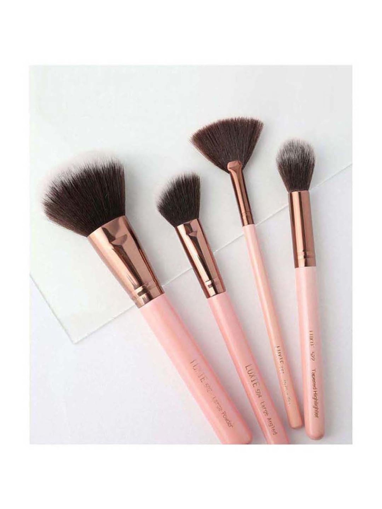 Luxie Rose Gold Classic Face Brush Gift Set