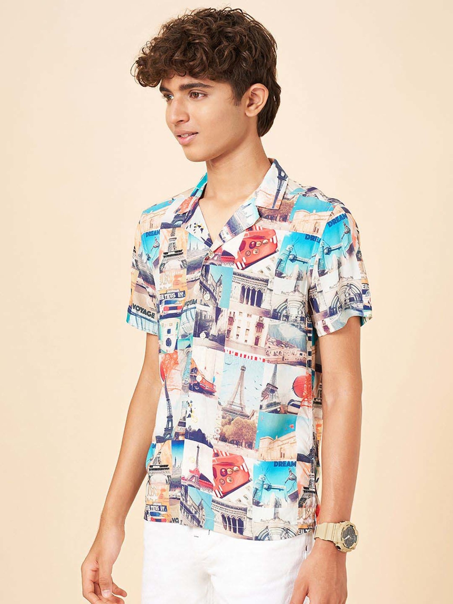 Coolsters by Pantaloons Kids Multicolor Graphic Shirts