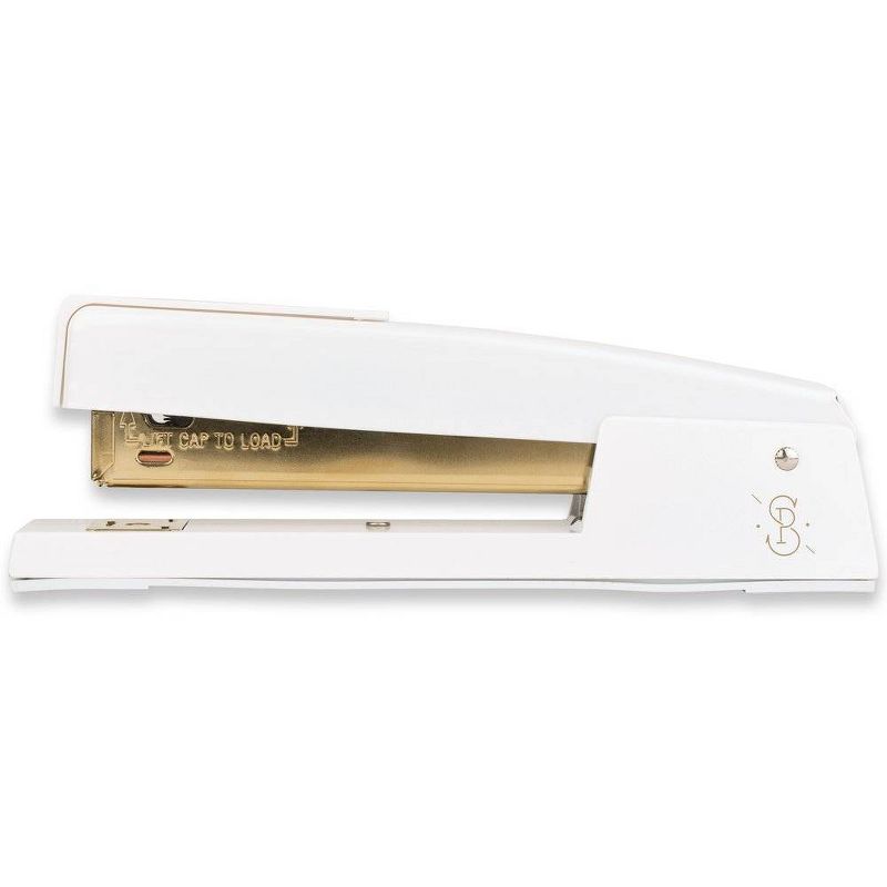20 Sheet Capacity Stapler White/Gold - Sugar Paper™