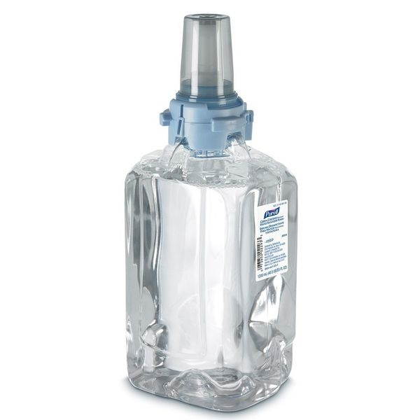Purell 880403CT Instant Hand Sanitizer Refill, 1200mL, FragranceFree, 3/Carton, 1 Carton