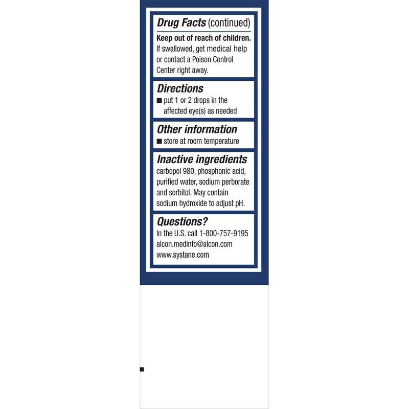 Systane Gel Nighttime Protection Eye Lubricant - 0.35 fl oz