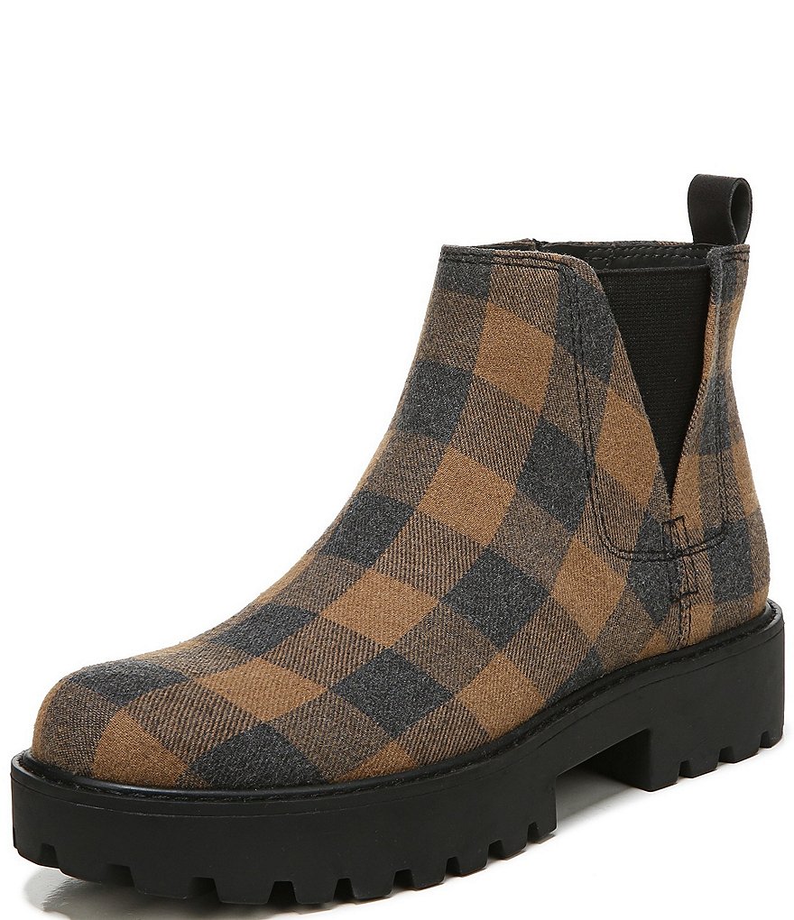 Zodiac Shiloh Plaid Booties